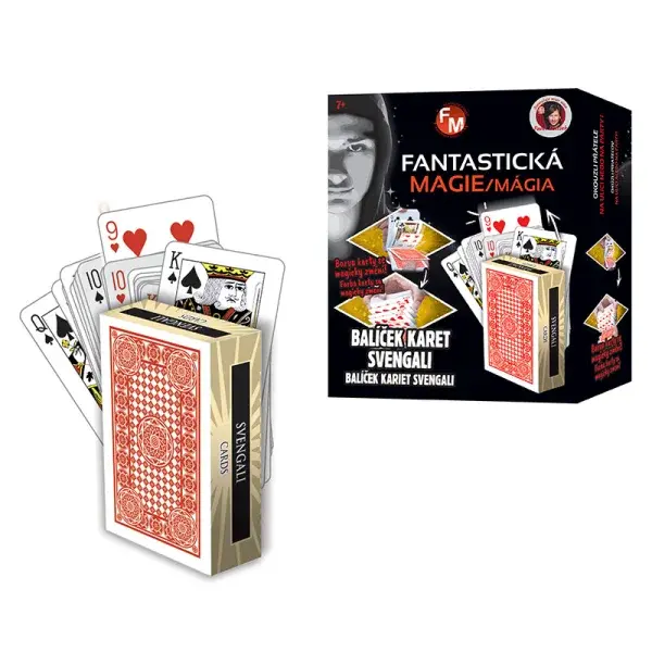 Škola kouzel - Fantastická magie - Balíček karet Svengali