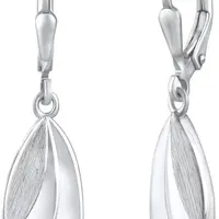 Silvego Designové stříbrné náušnice QRE309K