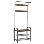 Boxxx ŠATNA, hnědá, černá, 72/183/33,7 cm