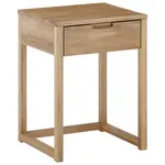 NOČNÍ STOLEK, dub, barvy dubu, 45/60/40 cm