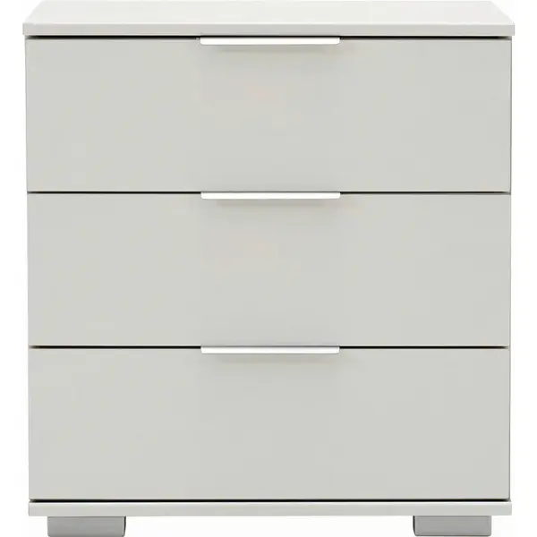 Carryhome NOČNÍ STOLEK, bílá, 52/58/38 cm