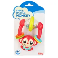 HAP-P-KID Chrastítko pro miminka - Opice