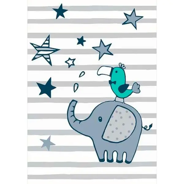 DĚTSKÝ KOBEREC, 120/170 cm, vícebarevná