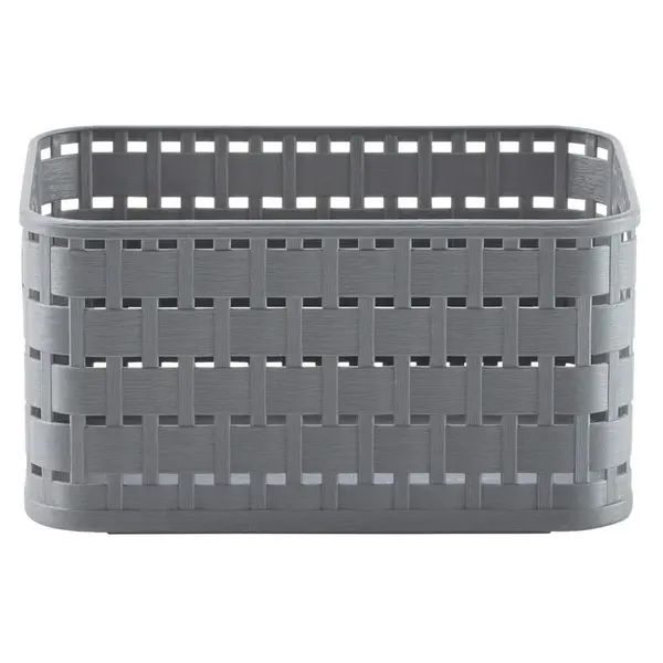 Rotho KOŠ DO REGÁLU, antracitová