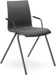 LD SEATING Konferenční židle EVO 011-N5,BR antracitová podnož