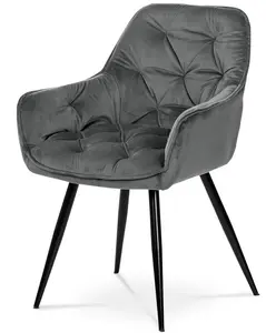 AUTRONIC jídelní židle DCH-421 GREY4 šedá