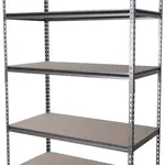 ROJAPLAST regál 120x60x180 pozink, šedý