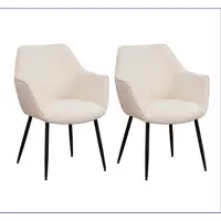 MID.YOU SADA ŽIDLÍ S PODRUČKAMI 2 kusy