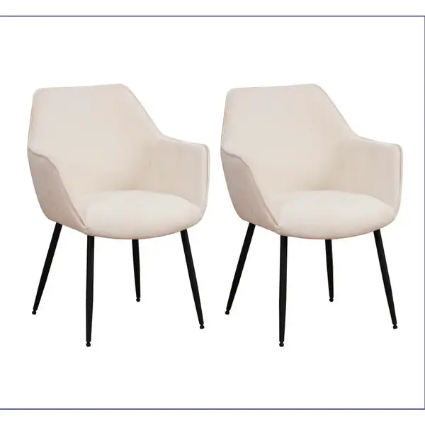 MID.YOU SADA ŽIDLÍ S PODRUČKAMI 2 kusy