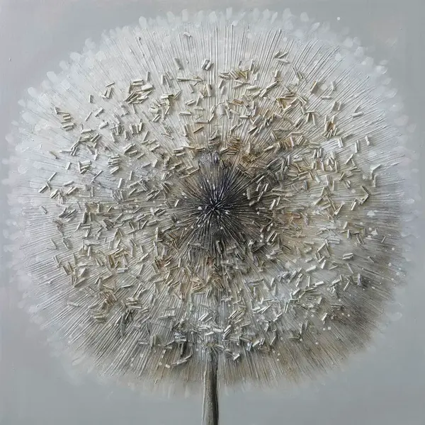 Monee OLEJOMALBA, květiny, 85/85 cm
