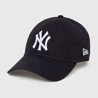 Bavlnená šiltovka New Era tmavomodrá farba, s nášivkou, NEW YORK YANKEES