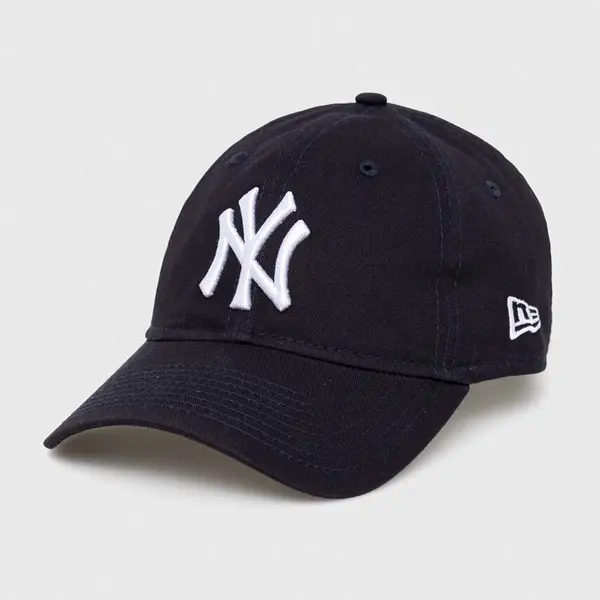 Bavlnená šiltovka New Era tmavomodrá farba, s nášivkou, NEW YORK YANKEES