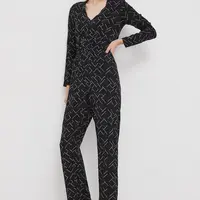 Overal Pepe Jeans ALEJANDRA čierna farba, v výstrih, PL230473