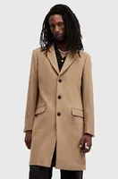 Kabát s prímesou vlny AllSaints HAL COAT