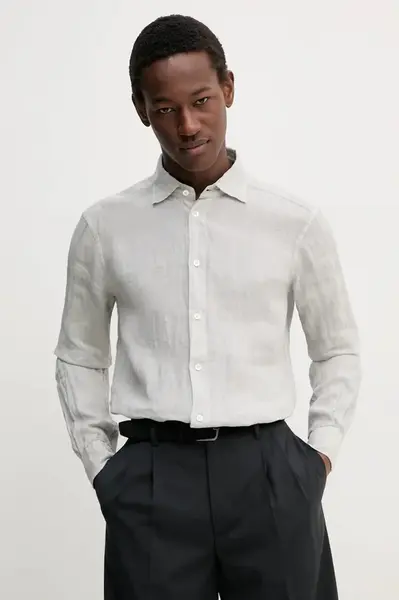 Ľanová košeľa BARENA VENEZIA Camicia Mola