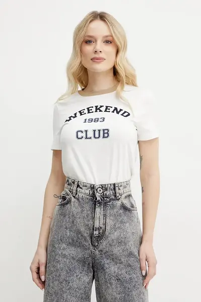 Bavlnené tričko Weekend Max Mara