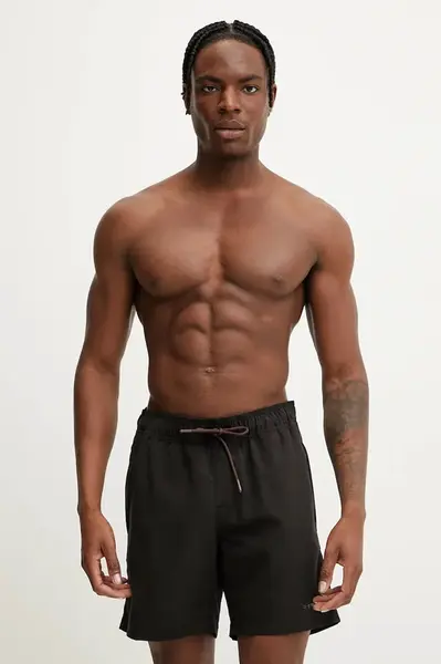 Plavkové šortky G-Star čierna farba, D26202-A505