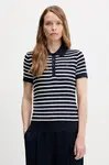 Tommy Hilfiger úpletové polo tričko dámske bavlnené