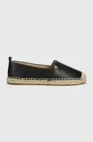 Kožené espadrilky Lauren Ralph Lauren Cameryn IV