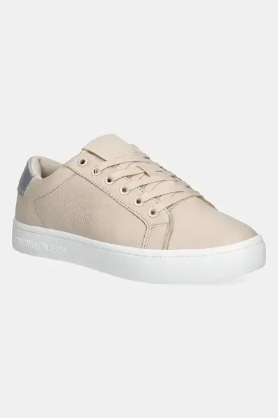 Kožené tenisky Calvin Klein Jeans CLASSIC CUPSOLE LOW OHB