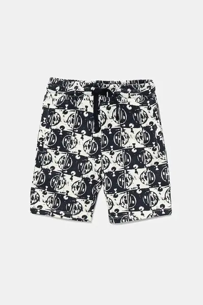 Detské bavlnené šortky Guess