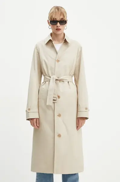 Bavlnený kabát Moschino Jeans