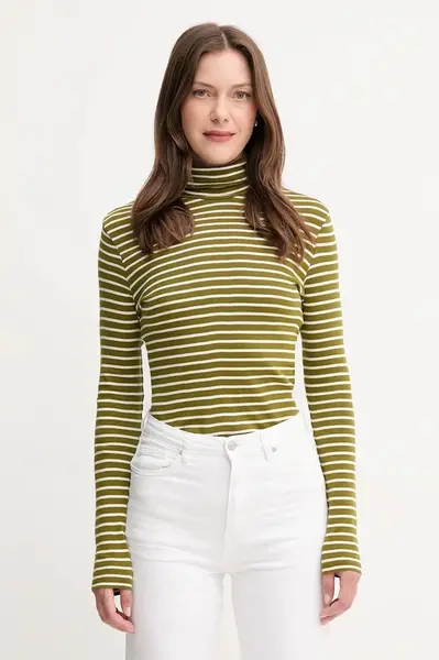 Bavlnené tričko s dlhým rukávom United Colors of Benetton