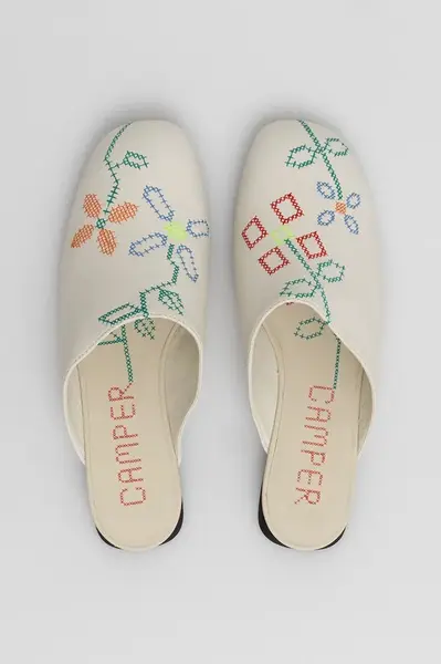 Kožené šľapky Camper TWS