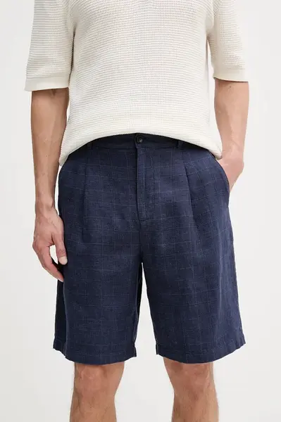 Ľanové šortky United Colors of Benetton