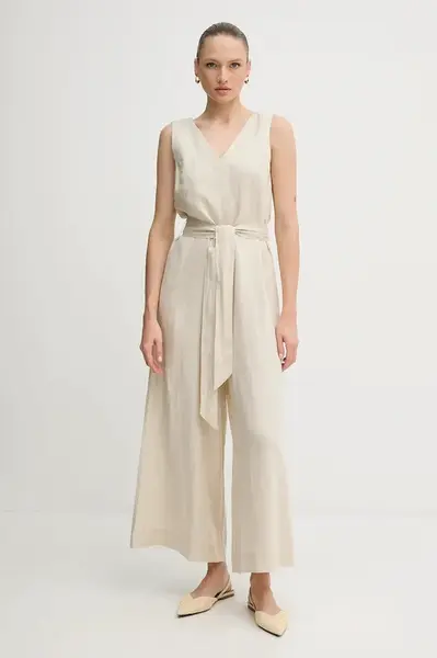 Ľanový overal United Colors of Benetton