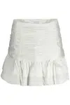 GUESS JEANS SHORT SKIRT WOMEN WHITE