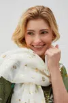 Marisse Women's Scarf L-Sz-4600 Off White