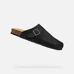 Black men's slippers Geox Ghita - Men's