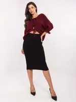 Skirt-D93020M50243A3-black
