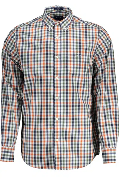 GANT LONG SLEEVE SHIRT MEN GREEN