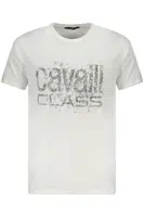 CAVALLI CLASS SHORT SLEEVE T-SHIRT MEN WHITE