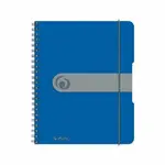 Herlitz - Spirálový blok A5/80 listů, tmavě modrý