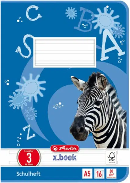 Sešit A5/16 listů, linka