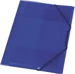 Herlitz - Desky s gumou A4 modré