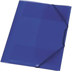 Herlitz - Desky s gumou A4 modré