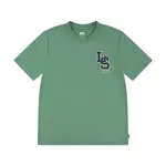 Dětské tričko Levi's STREAMLINE MONOGRAM TEE zelená barva, s aplikací, 9EP035