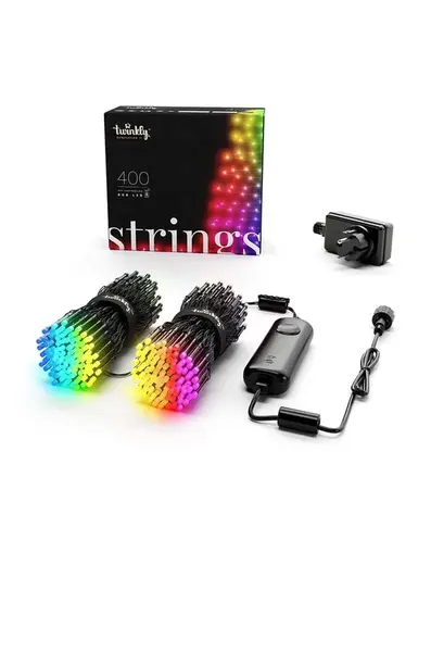Twinkly Inteligentní osvětlení vánočního stromku Twinkly Strings 400 LED RGB 32mb