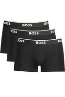 3PACK pánské boxerky Hugo Boss černé