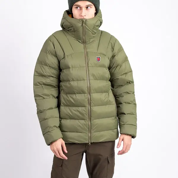 Fjällräven Expedition Mid Winter Jacket M 620-161 Green-Mustard Yellow M
