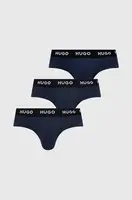 Spodní prádlo HUGO HIPBRIEF TRIPLETPACK (3-pack) pánské, tmavomodrá barva, 50469763