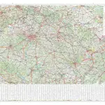 Česko – nástěnná automapa