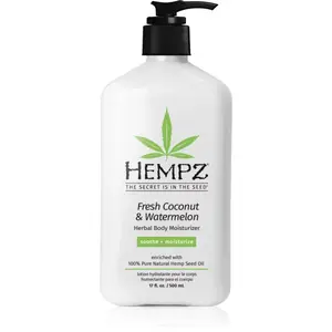 HEMPZ Fresh Coconut & Watermelon hydratační tělové mléko 500 ml