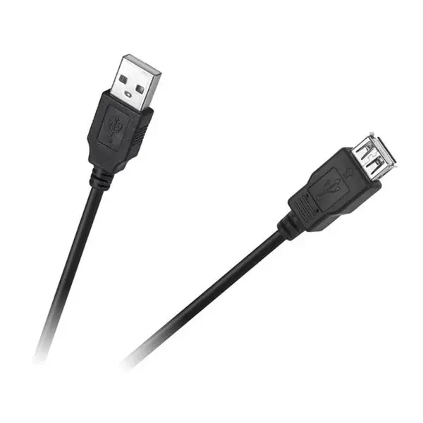 Kabel CABLETECH Eco-Line 1x USB konektor - 1x USB zdířka 3m