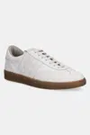 Semišové tenisky MSGM dámské, šedá barva, 3941MDS021 996