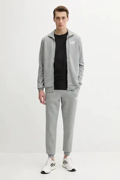 Tepláková souprava Puma pánská, šedá barva, 688175